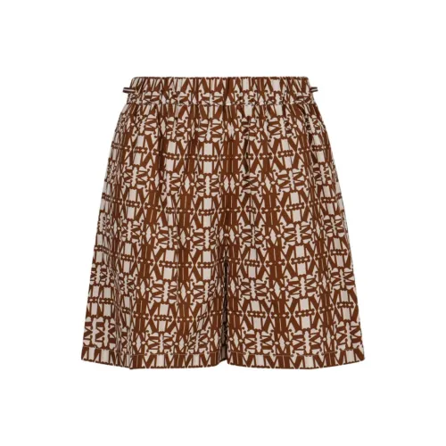 MaxMara Повседневные шорты женские коричневые