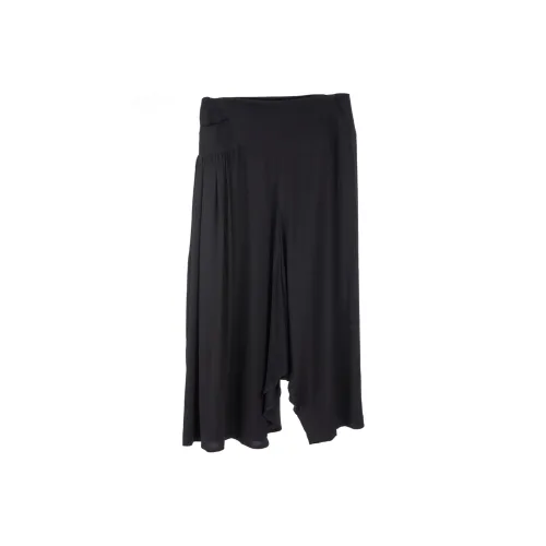 Yohji Yamamoto Черные Женские Повседневные Короткие Юбки