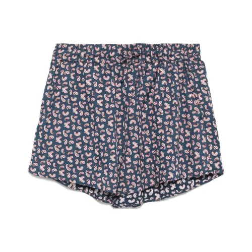 A.P.C. Joint Paragraph SS25 Повседневные шорты Женские Морской синий