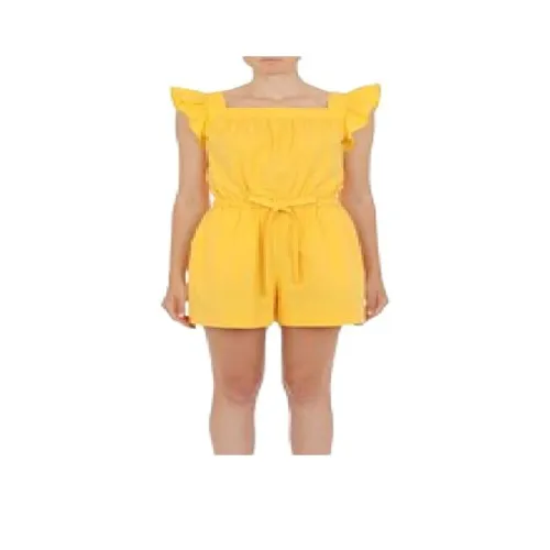 MOSCHINO Желтые Женские Комбинезоны