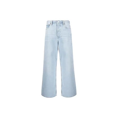 AGOLDE Светло-синие Женские Джинсы