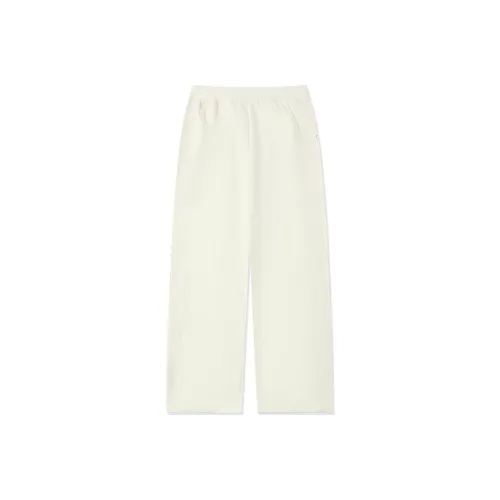 QIAODAN Вязаные тренировочные брюки женские Flowing Cloud White