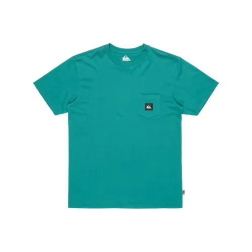 Quiksilver Зеленые Мужские Футболки