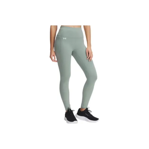 Under Armour Motion Леггинсы Женские Силикон Зеленый Аква-зеленый