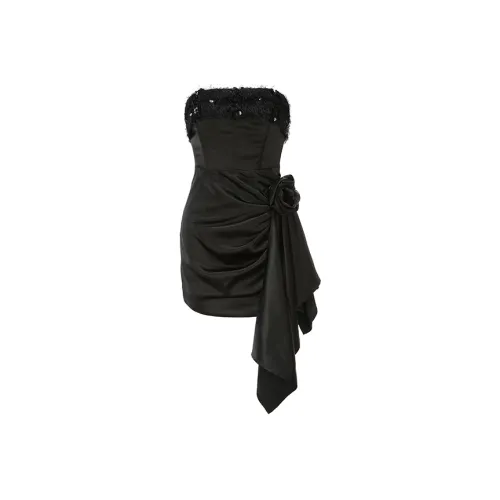 ARTE PURA Без рукавов Платье Женское Черное