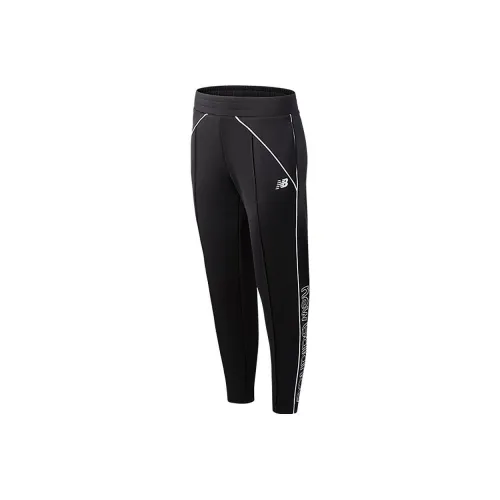 New Balance Черные Женские Вязаные Тренировочные Брюки