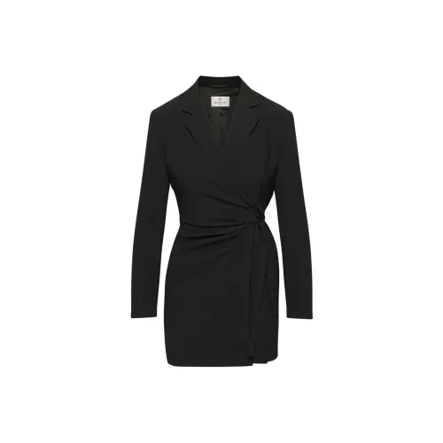 ARITZIA BABATON Pavilion Платье Длинное с длинными рукавами Женское Черное Черное