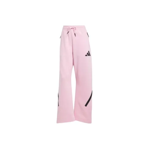 Adidas Z.N.E. Розовые Женские Вязаные Тренировочные Брюки