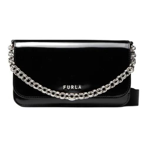 Furla Сумка через плечо из искусственной кожи женская черная