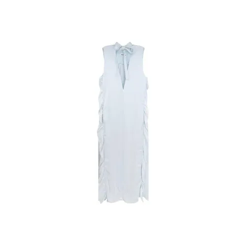 JIL SANDER Без рукавов Платье Женское Светло-Синий
