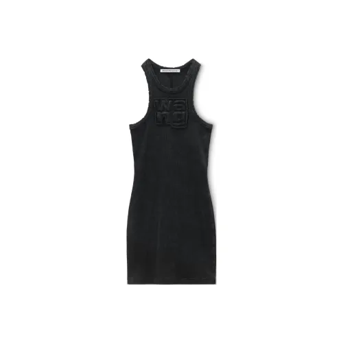 Alexander Wang FW24 Без рукавов Платье Женское Черное