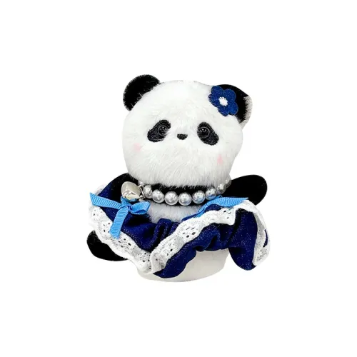 JINBANG Denim Collection Комбинезоны с Маленькими Животными Cute Cartoon Брелок-Кукла Плюшевый Брелок Высота 12 см 14 см