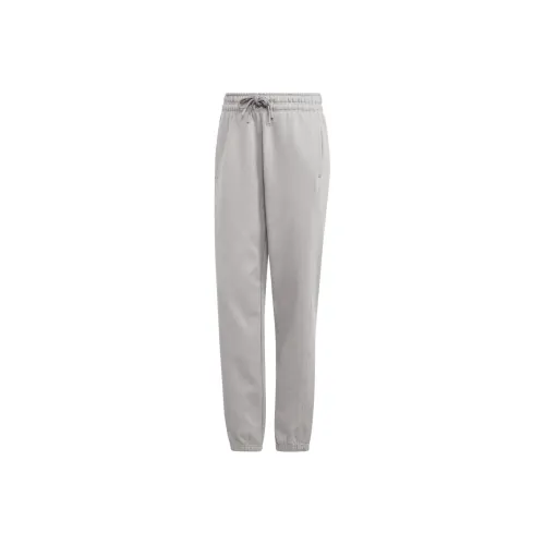 Adidas Стандартные Sweat pants Вязаные Спортивные штаны Женские Голубой Серый