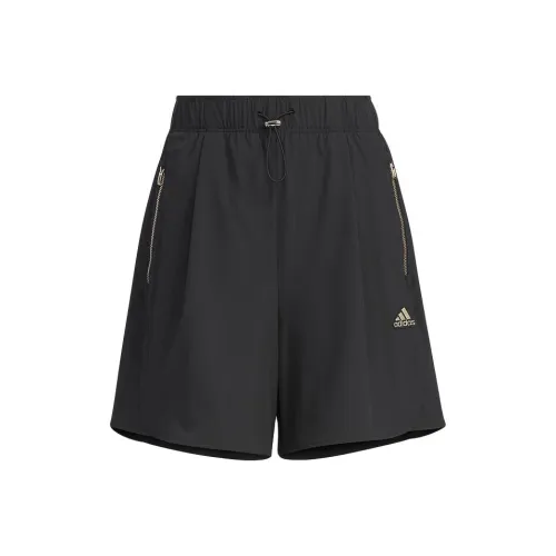 Adidas Черные Женские Повседневные Шорты