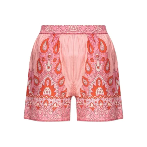 ETRO Розовые Женские Повседневные Шорты