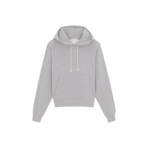 SAINT LAURENT SS24 Свитшот Женский Серый