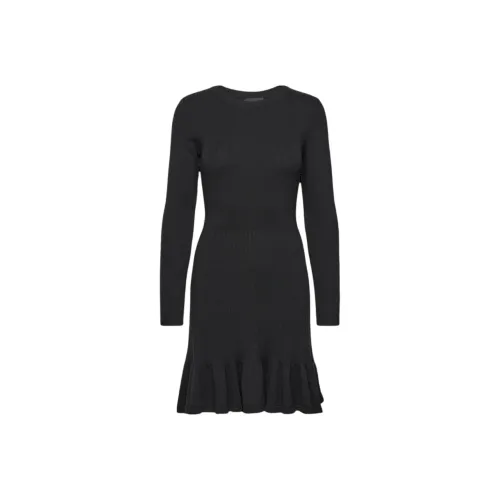 STELLA MCCARTNEY Black Женские Длинные Платья с Рукавами