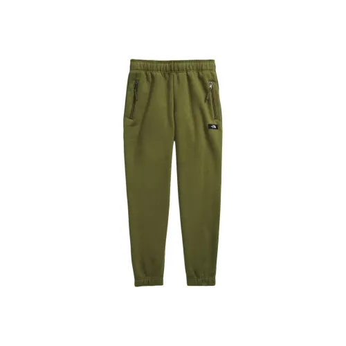 The North Face Женские тяжелые Relaxed Fit спортивные штаны вязаные спортивные штаны женские оливково-зеленые