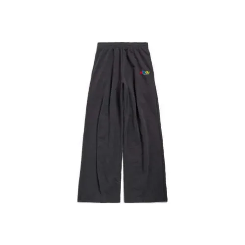 BALENCIAGA Черные Женские Вязаные Спортивные Брюки