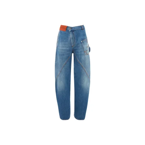 JW Anderson Синие Женские Джинсы