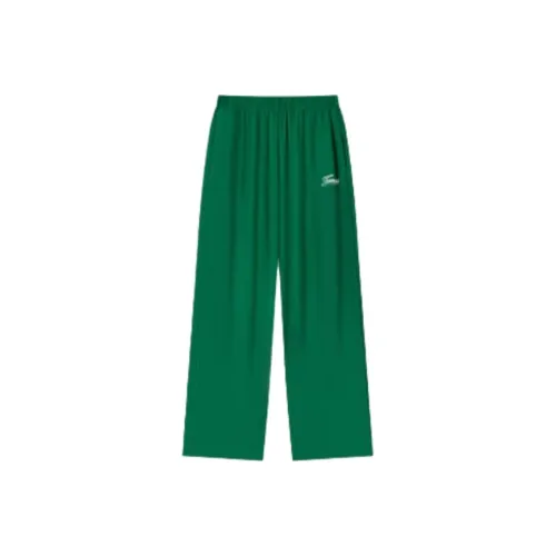 QIAODAN Sports Life Collection Вязаные спортивные брюки женские Rainforest зеленого цвета