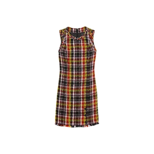 Kate Spade FW23 Без рукавов Платье Женское Многоцветное