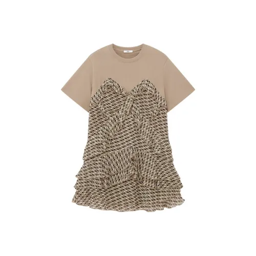 d'zzit Короткий рукав Платье Женское