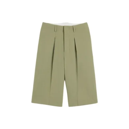 AMIPARIS SS24 Повседневные шорты Женские Оливково-зеленый