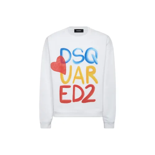 DSQUARED 2 Толстовка Мужской Белый