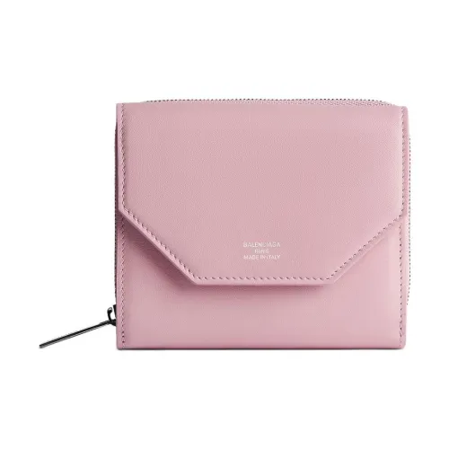 Balenciaga Телячья кожа Кошелек Женские Светло-розовый