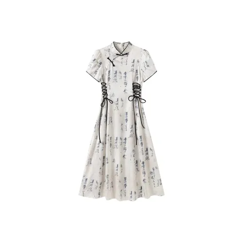 GULIANFEI Короткий рукав Платье Женское Image