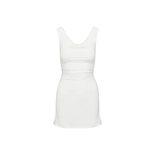 PRINCESS POLLY RENAULT Мини Платье Без рукавов Платье Женское Белое White