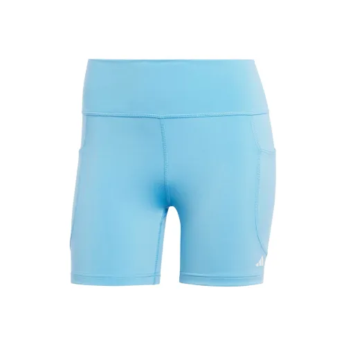 Adidas DailyRun 5 Дюйм Короткие Леггинсы Повседневные Шорты Женские Синие