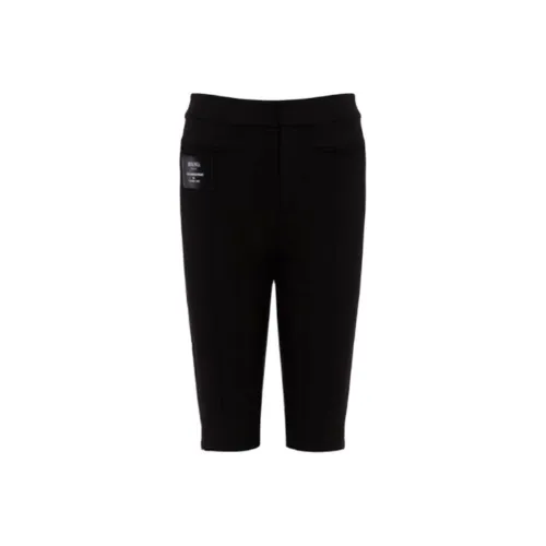 BESIONIA SS2023 Повседневные шорты Slim Fit Женские Черные