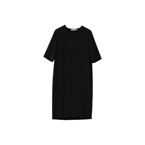 AMII Короткое платье с короткими рукавами женское