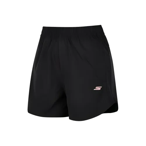 Skechers Угольный черный/0018 Женские Повседневные шорты