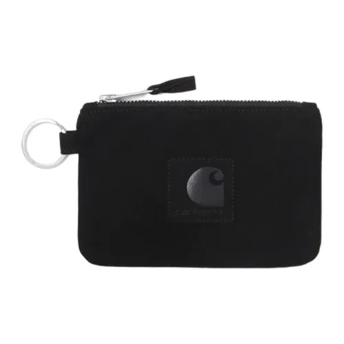 Carhartt WIP Artificial Suede Wallet Men's Black