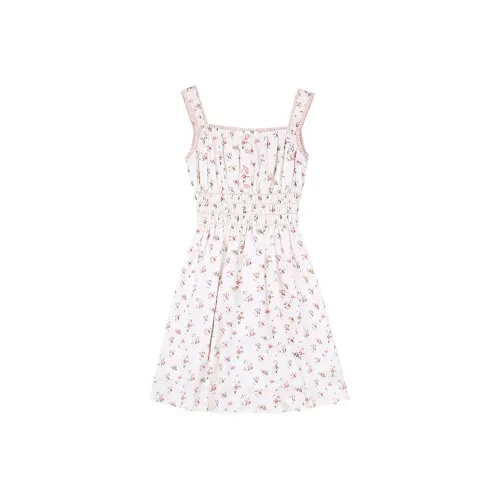 Geyini Slip Платье Юбка Женское Белое