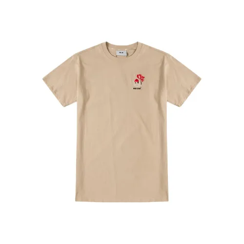 Mlb Base Logo Короткий рукав Платье Женское Хаки