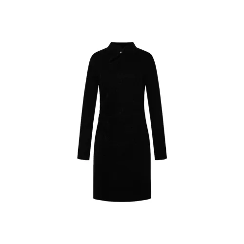 MOCO Длинное платье с длинными рукавами женское