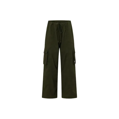 LORNA JANE Y2K Low Step Шов OVERSIZED Карго Брюки Женские Темно-Зеленый