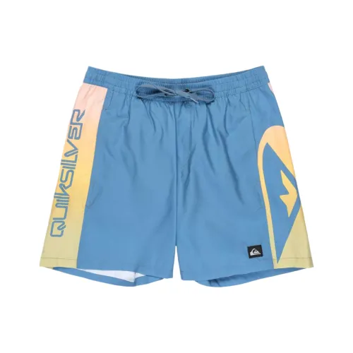 Quiksilver Мужские Плавательные Шорты Синего Цвета