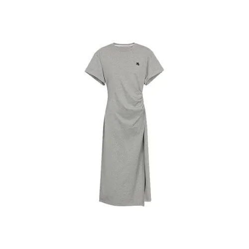 POPO.INFO Короткое платье с короткими рукавами женское