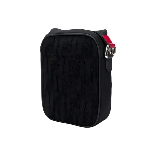 FENDI Полиэстер Сумка через плечо Мужская Черная