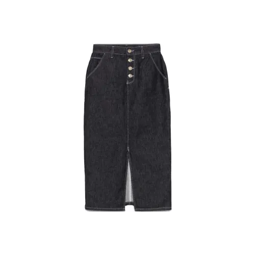 KARL LAGERFELD Denim Long Skirt Women's Indigo
