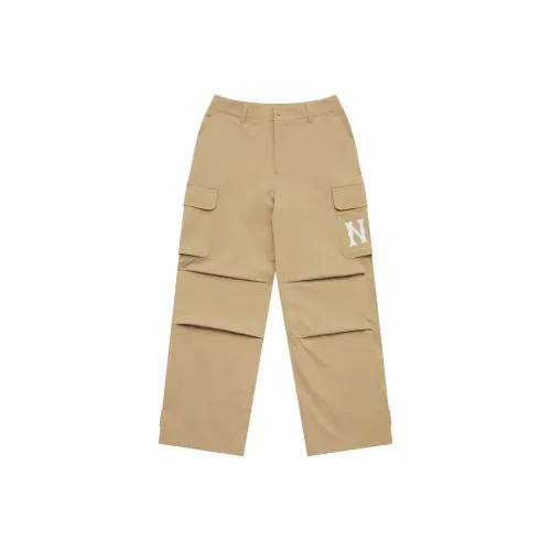 Mlb Base Logo New York Yankees Basic Collection Карго Брюки Женские Хаки