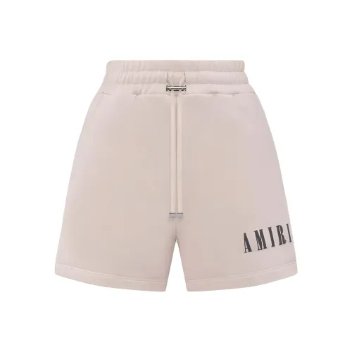 AMIRI SS24 Повседневные шорты Женские Кремовый Тан