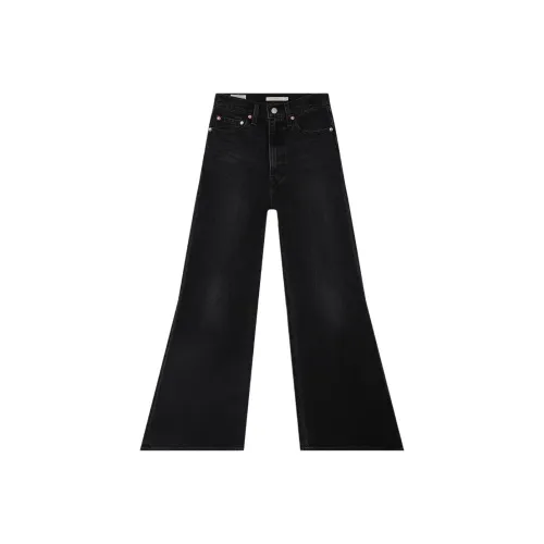 Levis Черные Женские Джинсы