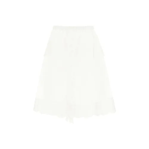 SIMONE ROCHA Белая Женская Повседневная Длинная Юбка