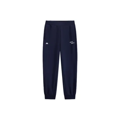 KAPPA Вязаные тренировочные штаны женские цвет полночный синий
